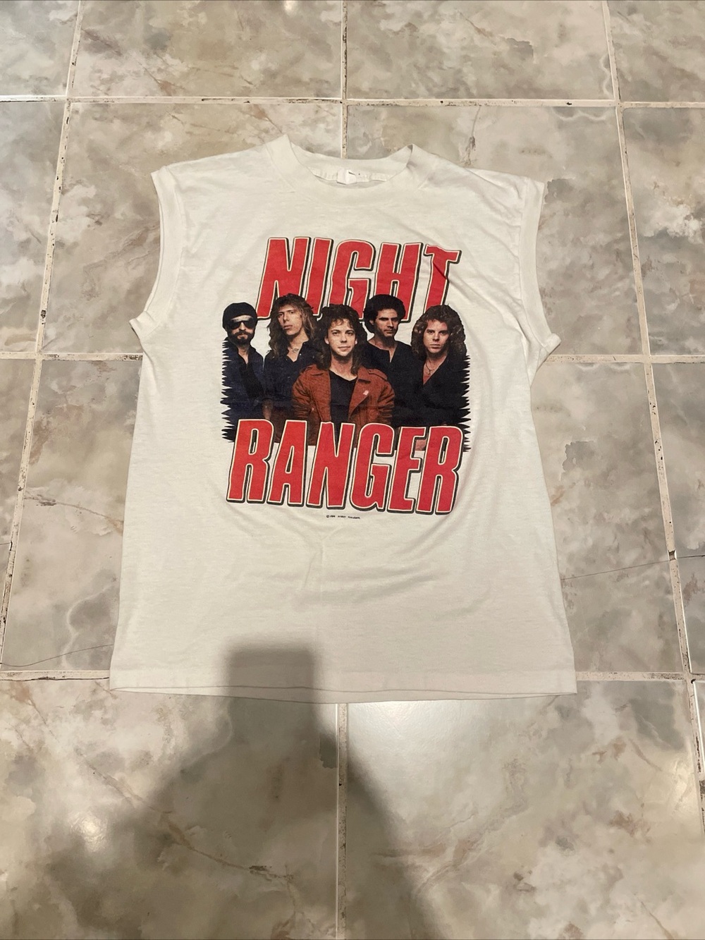 Vintage 1984 Night Ranger Midnight Madness Band T-Shirt SZ S/M